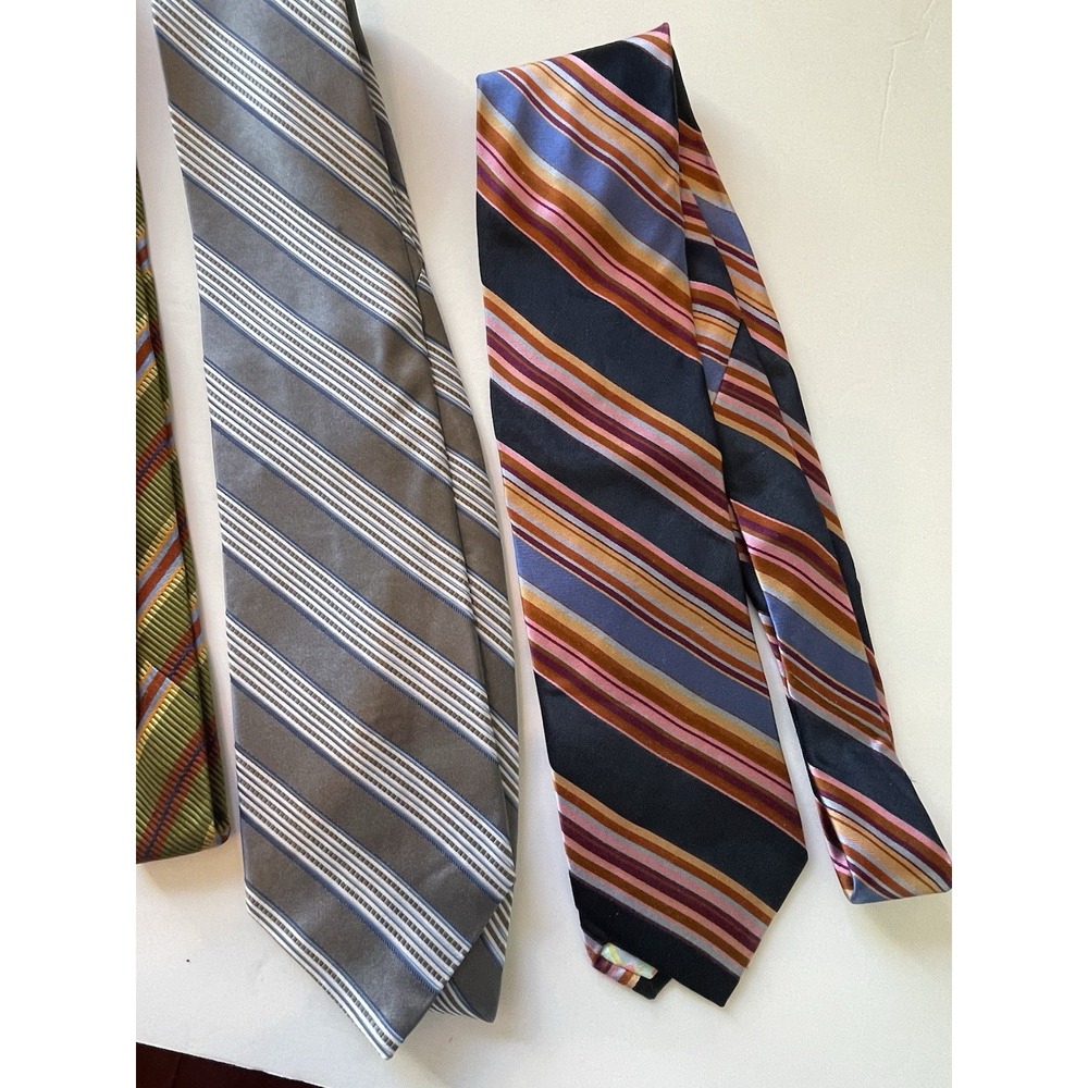 Lot Of‎ 4 Silk & Cotton Brooks Brothers, Baker, Screen Play, Nordstrom - Picture 2 of 8